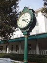Rolex Clock at the Carolina Hotel in Pinehurst, North Carolina